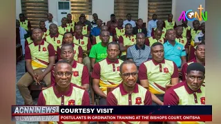 POSTULANTS IN ORDINATION TRAINING AT THE BISHOPSCOURT, ONITSHA