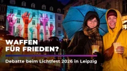 Leipzig Festival of Lights 2026: Weapons for Peace? Conflict Over Arms Factory I Sachsen Fernsehen