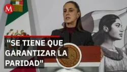 Sheinbaum afirma que Morena definirá candidaturas por encuestas