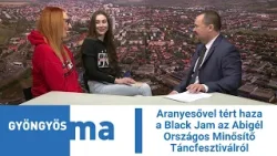 Aranyesővel tért haza a Black Jam az Abigél Országos Minősítő Táncfesztiválról