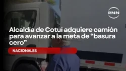 Cotuí Mayor's Office acquires truck to advance toward "zero waste" goal