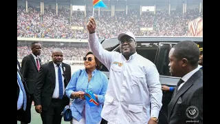 LIVE: PRESIDENT FÉLIX TSHISEKEDI'S TRIUMPHANT ARRIVAL AT THE STADE DES MARTYRS!