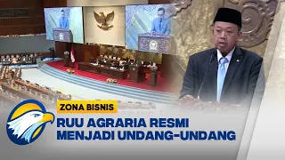 RUU Agraria Disahkan Jadi Undang-Undang [Zona Bisnis]