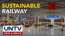 Railway station sa China, animo’y puno ng bituin dahil sa photovoltaic module tech