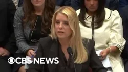Pam Bondi has tense exchanges with lawmakers during House Judiciary hearing over Epstein files