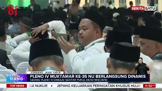 Sidang Pleno IV Muktamar Ke-35 NU Berjalan Dinamis #BeritaSatu