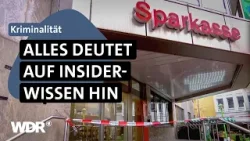 Sparkassen-Einbruch in Gelsenkirchen: Lagerte Schwarzgeld in Schließfächern? | Westpol | WDR