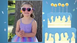 Смотрите, кому 5 лет! С днем ​​рождения, Рути!