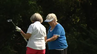 Teeing off at 96: Barbara Williams shows her daily routine and golf swing