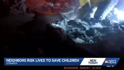 Mayor of Edwards honors neighbors who helped save six children from house fire