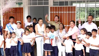 Improvements inaugurated at the Valle Gothel school in Nindirí