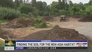 North Carolina Zoo working to build a habitat that resembles Asia for new exhibit
