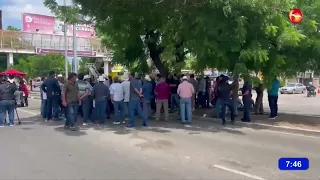 Agricultural producers protest over unpaid subsidies and lack of response