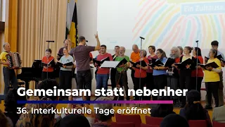Intercultural Days Dresden opens | Sachsen Fernsehen