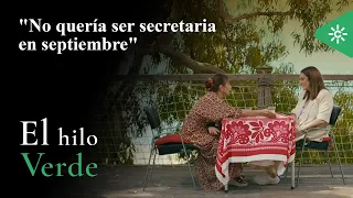 The Green Thread | Victoria Abril confesses she "didn't want to be a secretary in September"