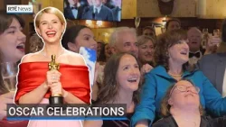 Семья Джесси Бакли празднует получение премии «Оскар» в семейном пабе в графстве Керри | Новости RTÉ