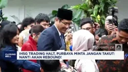 IHSG Trading Halt, Purbaya: Jangan Takut Nanti Akan Rebound!
