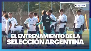 ARGENTINA'S TRAINING SESSION BEFORE FACING BURKINA FASO 🇦🇷 ⚽