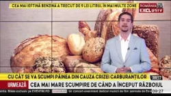 Pâinea s-ar putea scumpi cu până la 10% până la finalul lunii martie