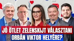 Komment - Tényleg jó ötlet Zelenskijt választani Orbán Viktor helyére?  - HírTV