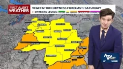 Blowing dust, fires possible Saturday---forecast stays dry