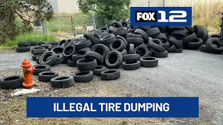 Man fined nearly $25K for illegally dumping thousands of tires across Portland metro