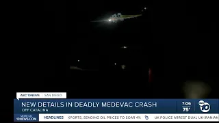 Two killed, one missing after MedEvac helicopter crashes off Catalina Island