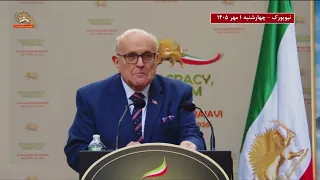 Rudy Giuliani; Major Iranian Protest in New York Concurrent with UN General Assembly Session