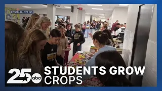 Rosebud-Lott ISD uses a special grant to let students grow crops for school cafeteria