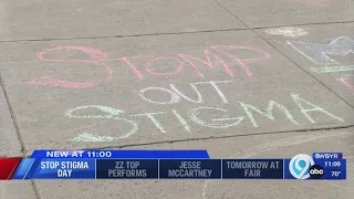 Narcan given out, messages of hope written out for Stomp Out Stigma Day at the State Fair