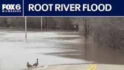 Дожди в Висконсине привели к наводнению в районе реки Рут | FOX6 News Milwaukee