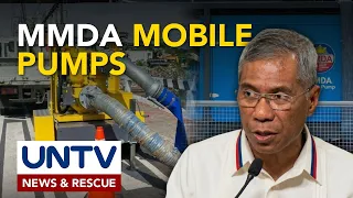 Ilang mobile pumps ng MMDA, nakaposisyon na sa mga bahaing lugar sa NCR