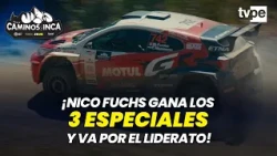 NICO FUCHS SETS THE RHYTHM AT CAMINOS DEL INCA! 🏁🔥 He won all 3 special stages and is closing in ...