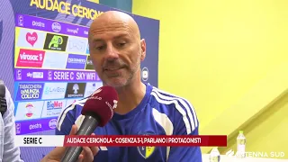 AUGUST 22, 2026 - SERIE C: AUDACE CERIGNOLA 3-1 COSENZA, POST-MATCH INTERVIEWS