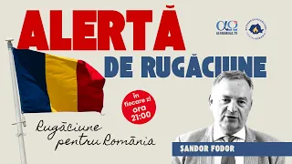 Prayer Alert 1.26 | August 30, 2026, Șandor Fodor