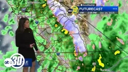 Slight break from extreme storms in California post-Christmas