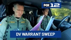 FOX 12 rides along with Clackamas Co. deputies on family violence arrest warrant sweep