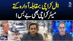 Karachiites vs stray dogs, even the Mayor of Karachi is helpless - News Insight with Amir Zia Karachiites vs stray dogs, even the Mayor of Karachi is helpless - News Insight with Amir Zia