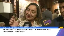 Un homenaje merecido: presentaron la muestra de obras de Mario Pérez