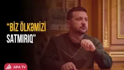 Zelenski nədən ÖZÜNÜ XƏYANƏTƏ UĞRAMIŞ hiss edir? | APA TV