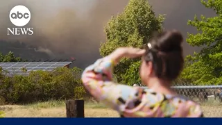 Wildfires tear through Washington state