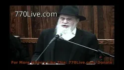 2 Nissan 5786 Farbrengen Broadcast Live by 770Live.com at Chabad Lubavitch World Headquarters in 770