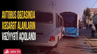 TƏBİB avtobus qəzasında xəsarət alanlarla bağlı açıqlama yaydı | APA TV