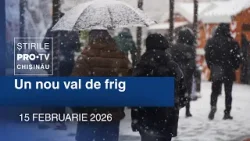 Știrile PRO TV (ORA 20:00) | UN NOU VAL DE FRIG | Moldova