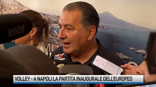 Volley, Piazza del Plebiscito pronta per il debutto degli Europei maschili