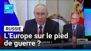 Russie : "Son armée piétine en Ukraine, alors elle accuse l'OTAN" • FRANCE 24