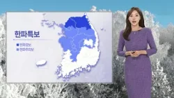 [날씨] 내일도 종일 영하권 추위…제주·서해안 많은 눈 / 연합뉴스TV (YonhapnewsTV)