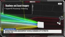 В городе Реймор используется высокотехнологичное оборудование для улучшения городских улиц.
