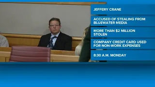 Jeffrey Crane has a pretrial hearing today in Pinellas County on Monday morning