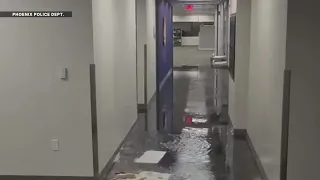 Phoenix PD headquarters temporarily closed due to water leak